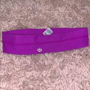 purple lululemon headband